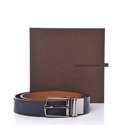 Louis Vuitton Damier Infini Calfskin Boston 30mm Reversible Belt 85 34 Cosmos 6 of 6