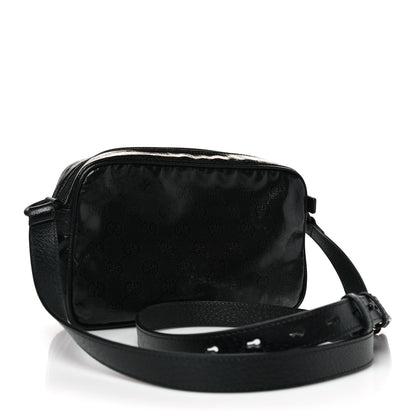 Gucci GG Crystal Monogram Mini Shoulder Bag Black 3 of 9