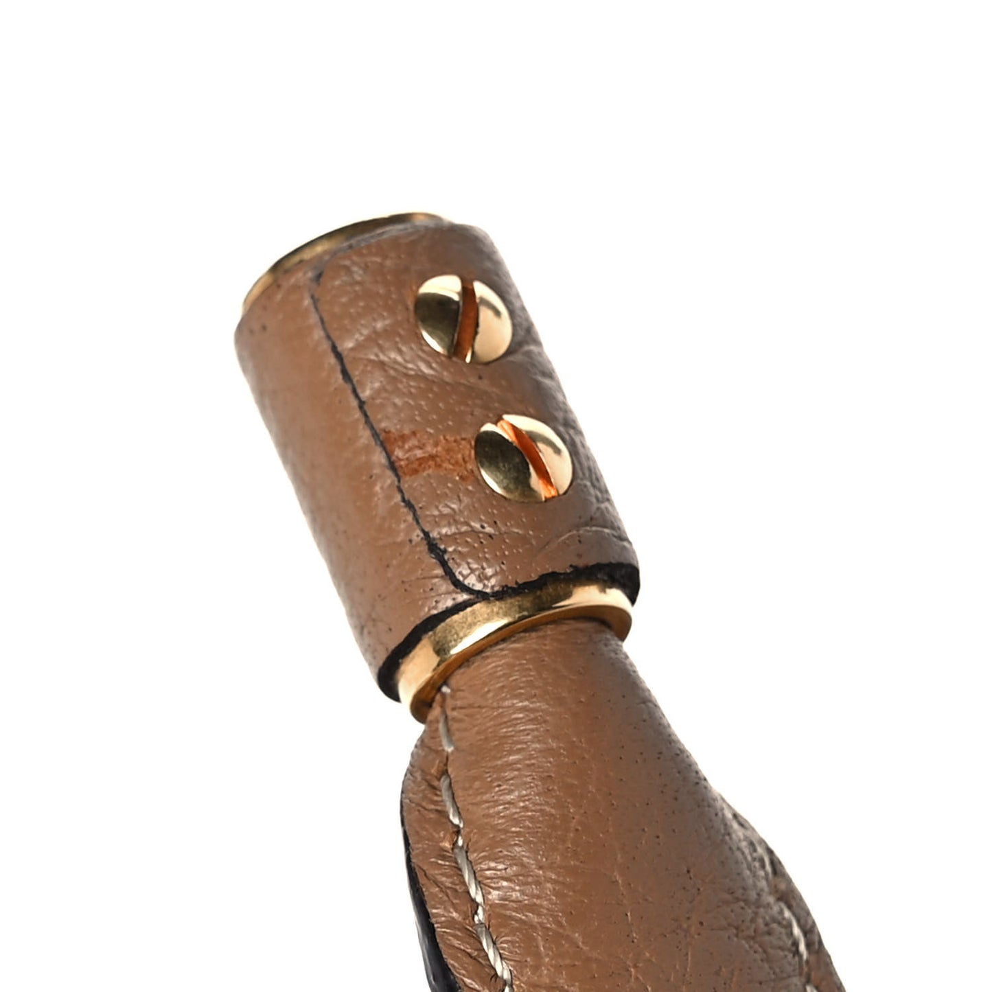 Calfskin Mini Marcie Round Crossbody Bag Nut