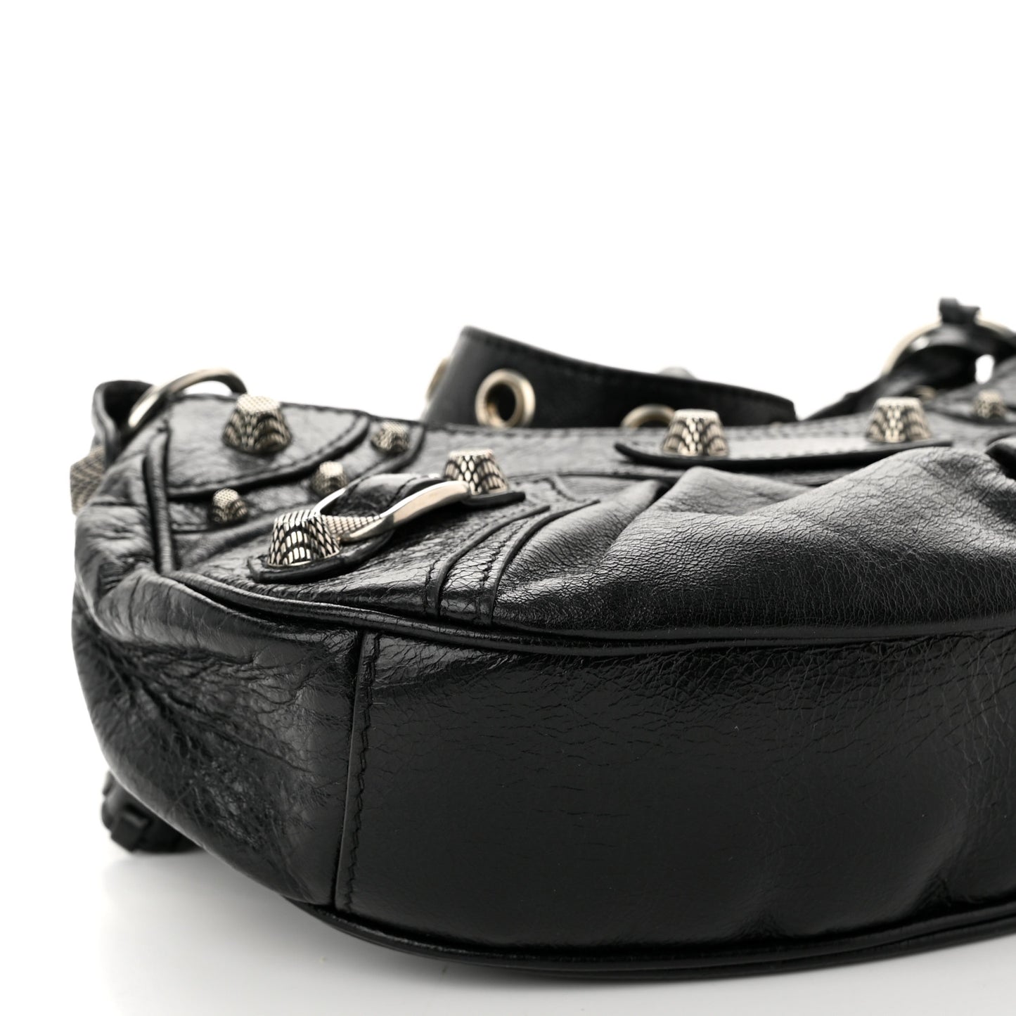 Agneau Arena Le Cagole Shoulder Bag XS Black