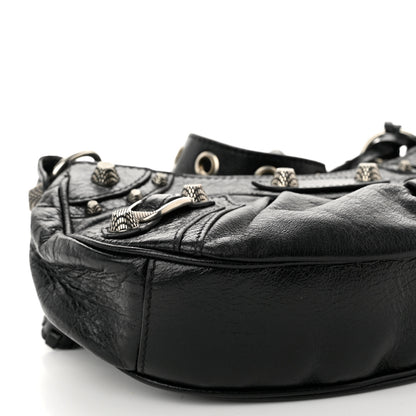 Balenciaga Agneau Arena Le Cagole Shoulder Bag XS Black 8 of 9