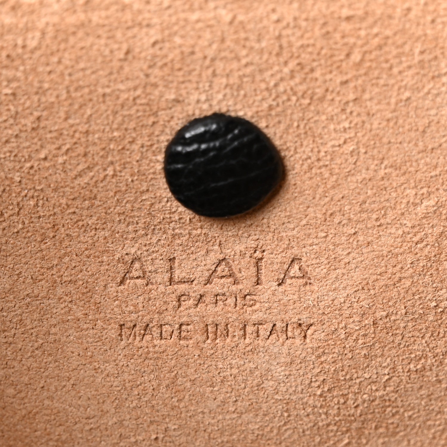 Alaia Calfskin Small Le Papa Crossbody Black 6 of 9