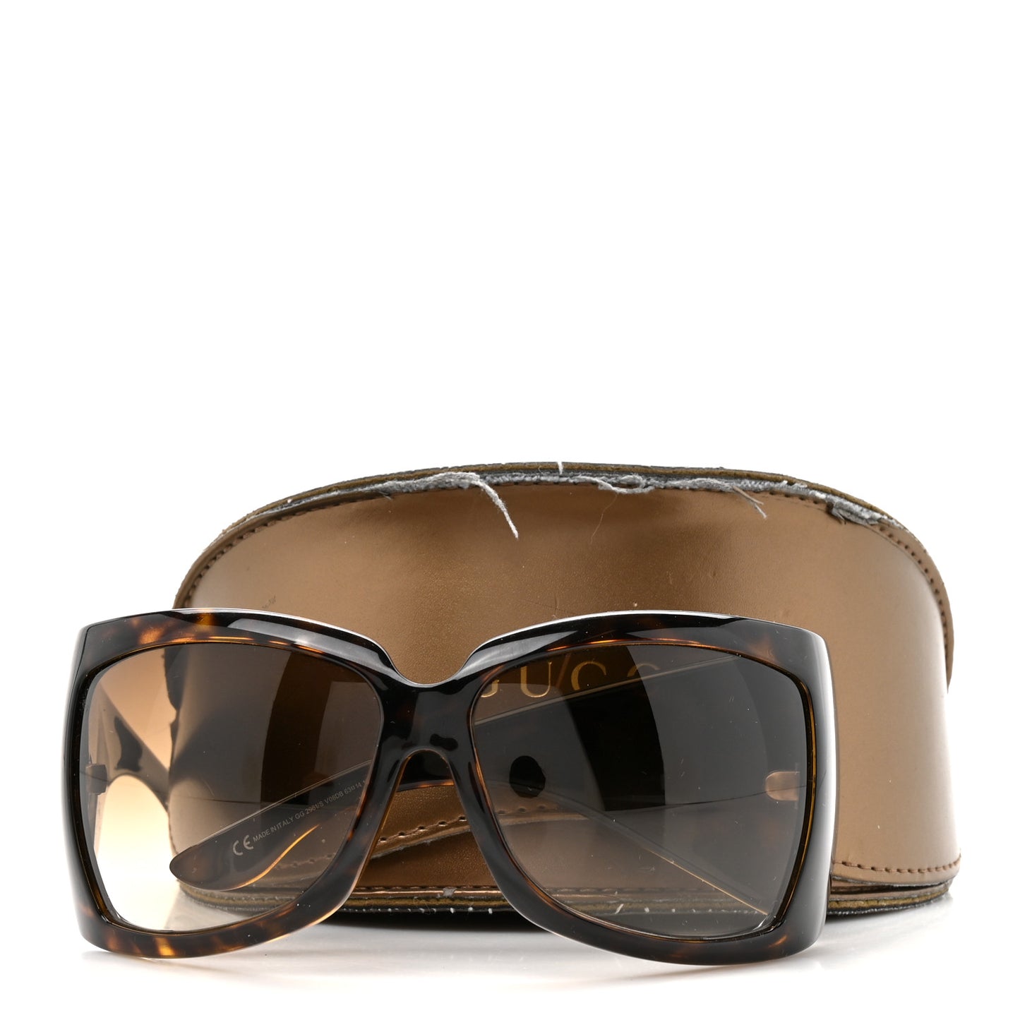 Acetate Shield Sunglasses GG2961S Tortoise