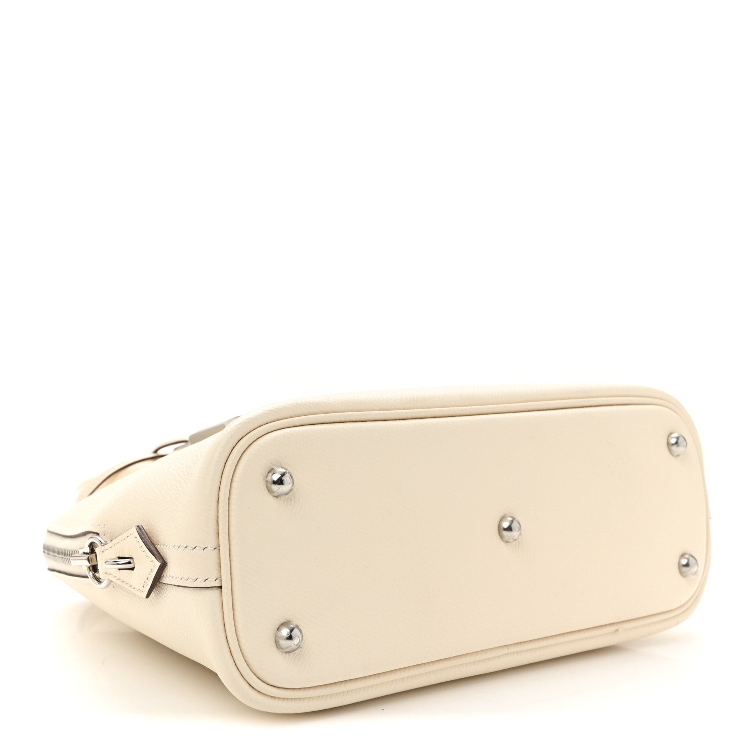 Hermes Epsom 1923 Sangle Bolide 25 Nata Bleu Indigo Lime 14 of 31
