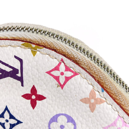 Louis Vuitton Monogram Multicolor Coeur Heart Coin Purse White 9 of 9