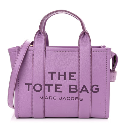 Marc Jacobs Grained Calfskin Small The Tote Bag Orchid Haze 1 of 12