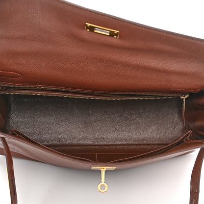 Hermes Evercolor Kelly Retourne 32 Havane 5 of 18