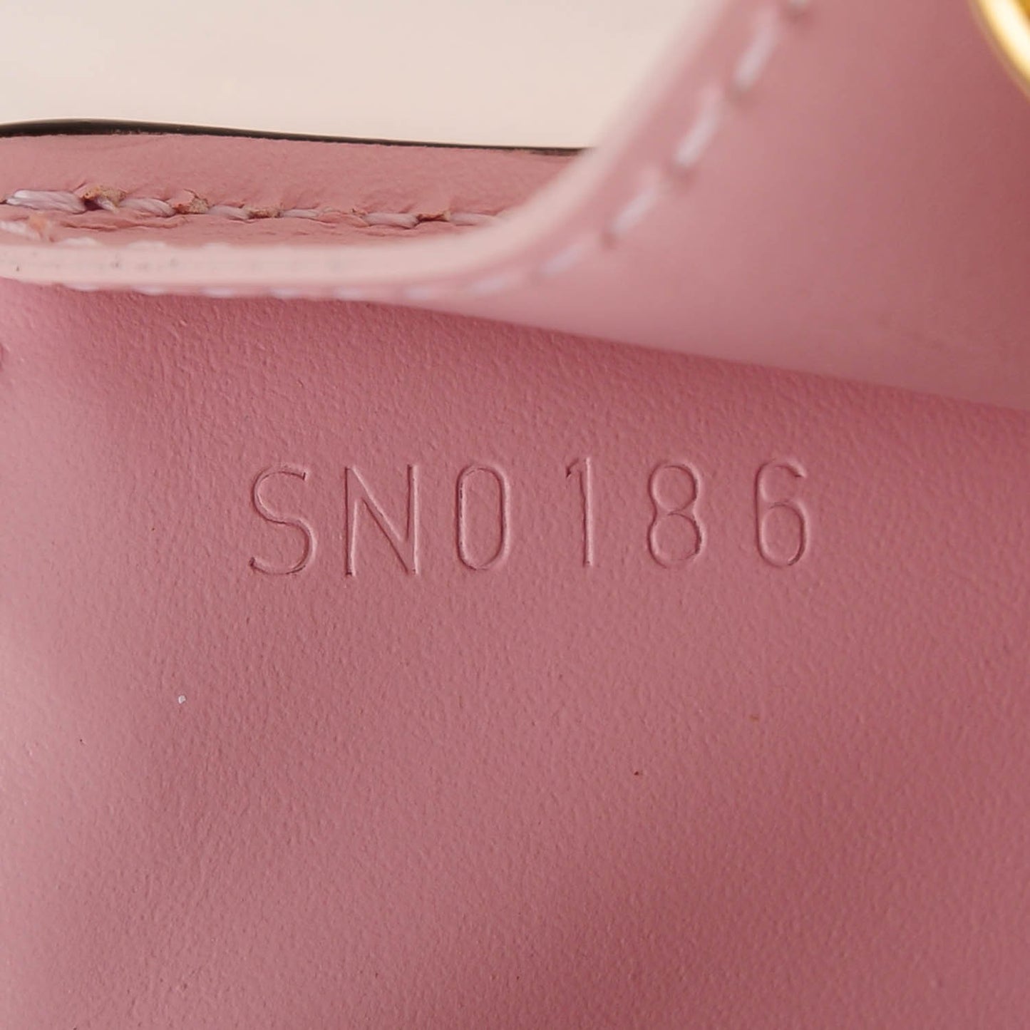 Vernis Key Pouch Rose Ballerine