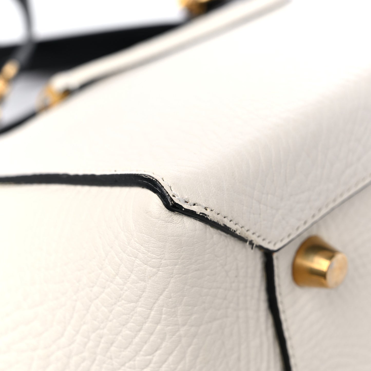 Bullhide Mini Belt Bag Black White