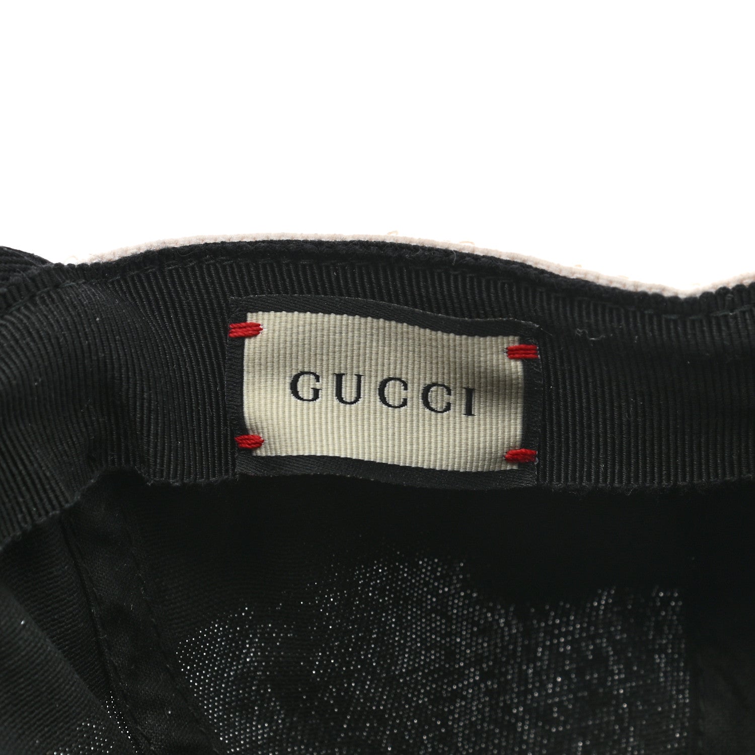 Gucci Gabardine Gucci Headband Baseball Hat L Black 8 of 9