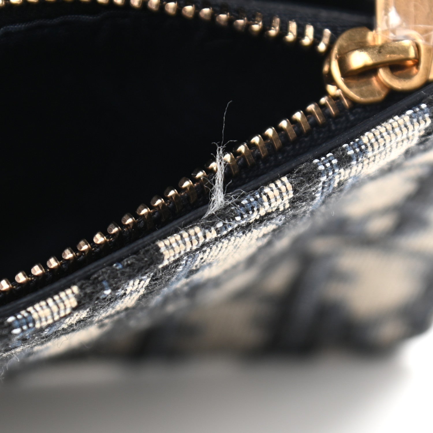 Christian Dior Oblique Saddle Belt Bag Blue 12 of 13