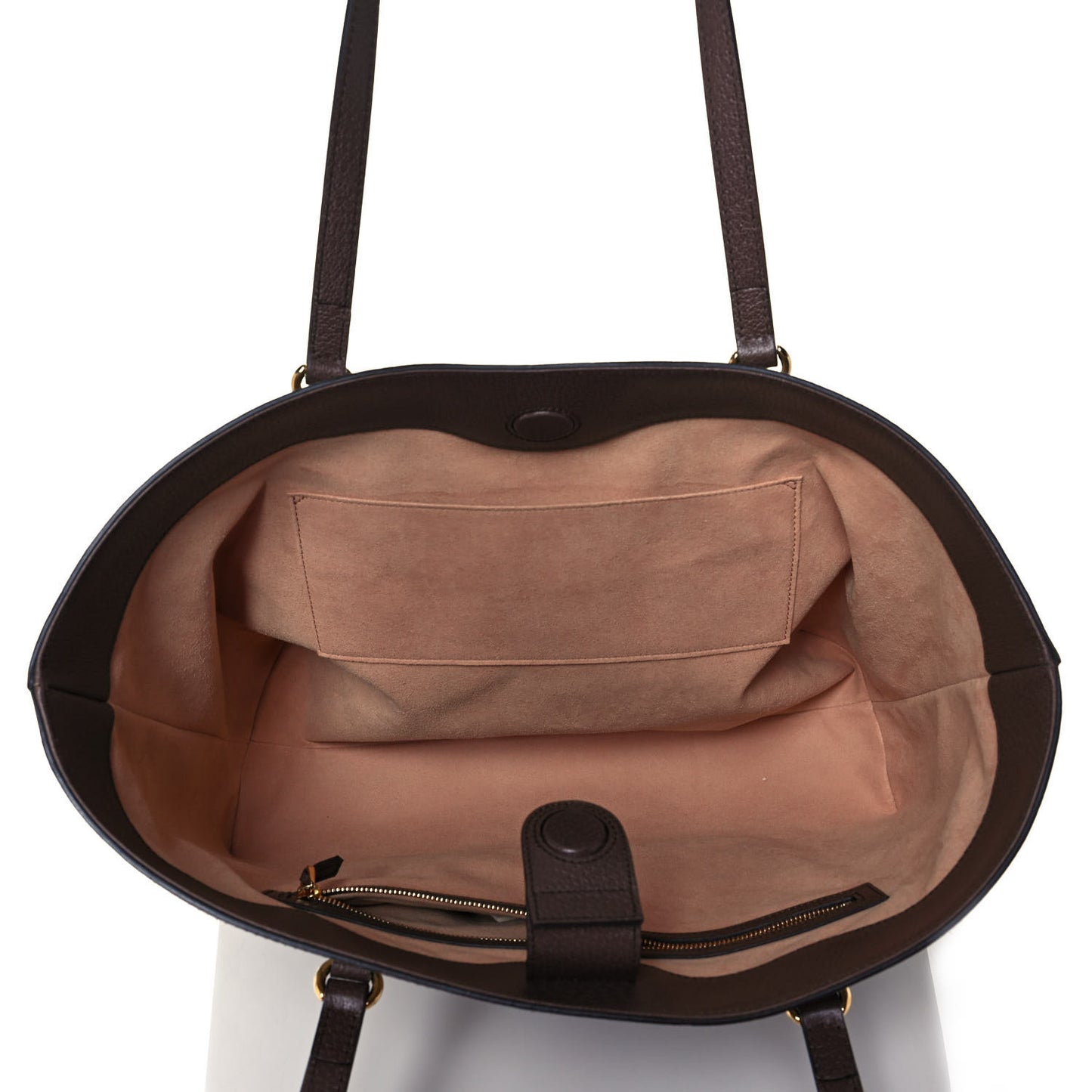 GG Supreme Monogram Medium Ophidia Shopping Tote Brown