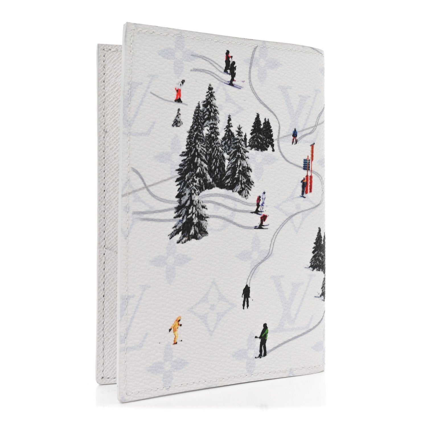 Louis Vuitton Monogram Sports Passport Cover Ski White 3 of 6