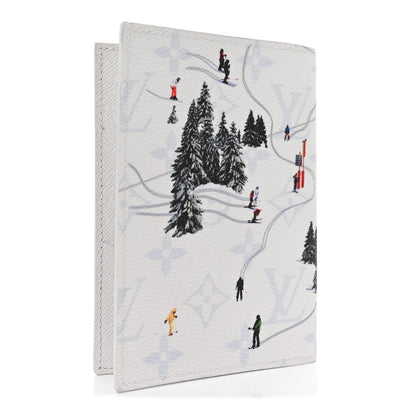 Louis Vuitton Monogram Sports Passport Cover Ski White 3 of 6