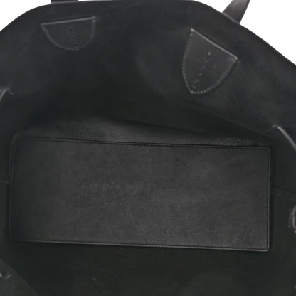 Burberry Calfskin Medium Belt Tote Black 6 of 11