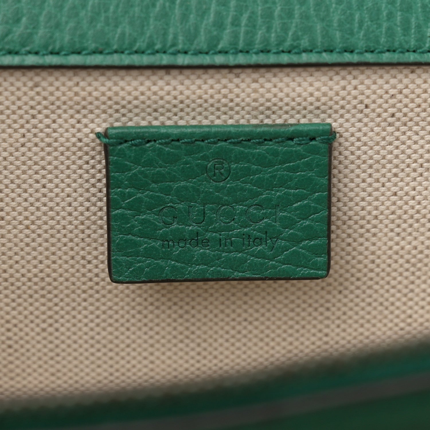 Gucci Pebbled Calfskin Small Dionysus Shoulder Bag Emerald 7 of 13