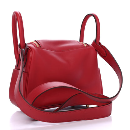 Hermes Swift Mini Lindy 20 Rouge Piment 2 of 4