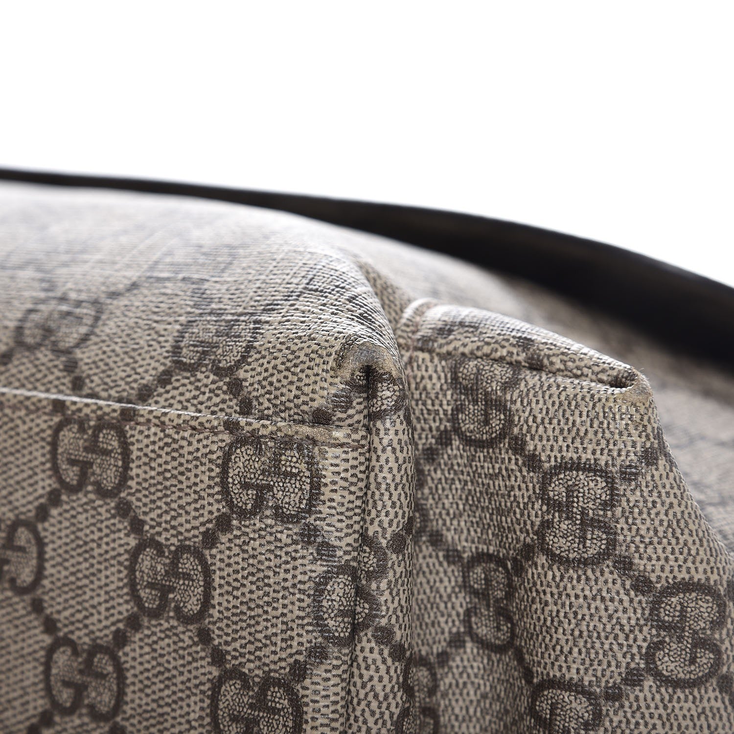 Gucci GG Plus Monogram Messenger Diaper Bag Dark Brown 10 of 13