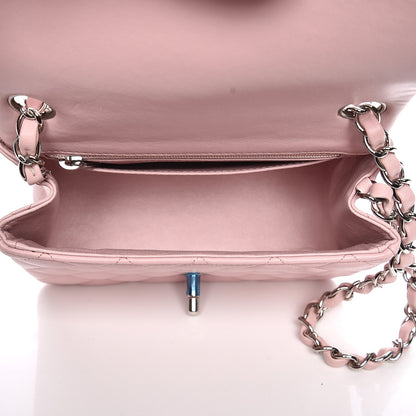 Chanel Lambskin Quilted Mini Square Flap Light Pink 5 of 7