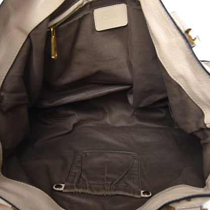 Chloe Calfskin Large New Marcie Tote Beige 5 of 10