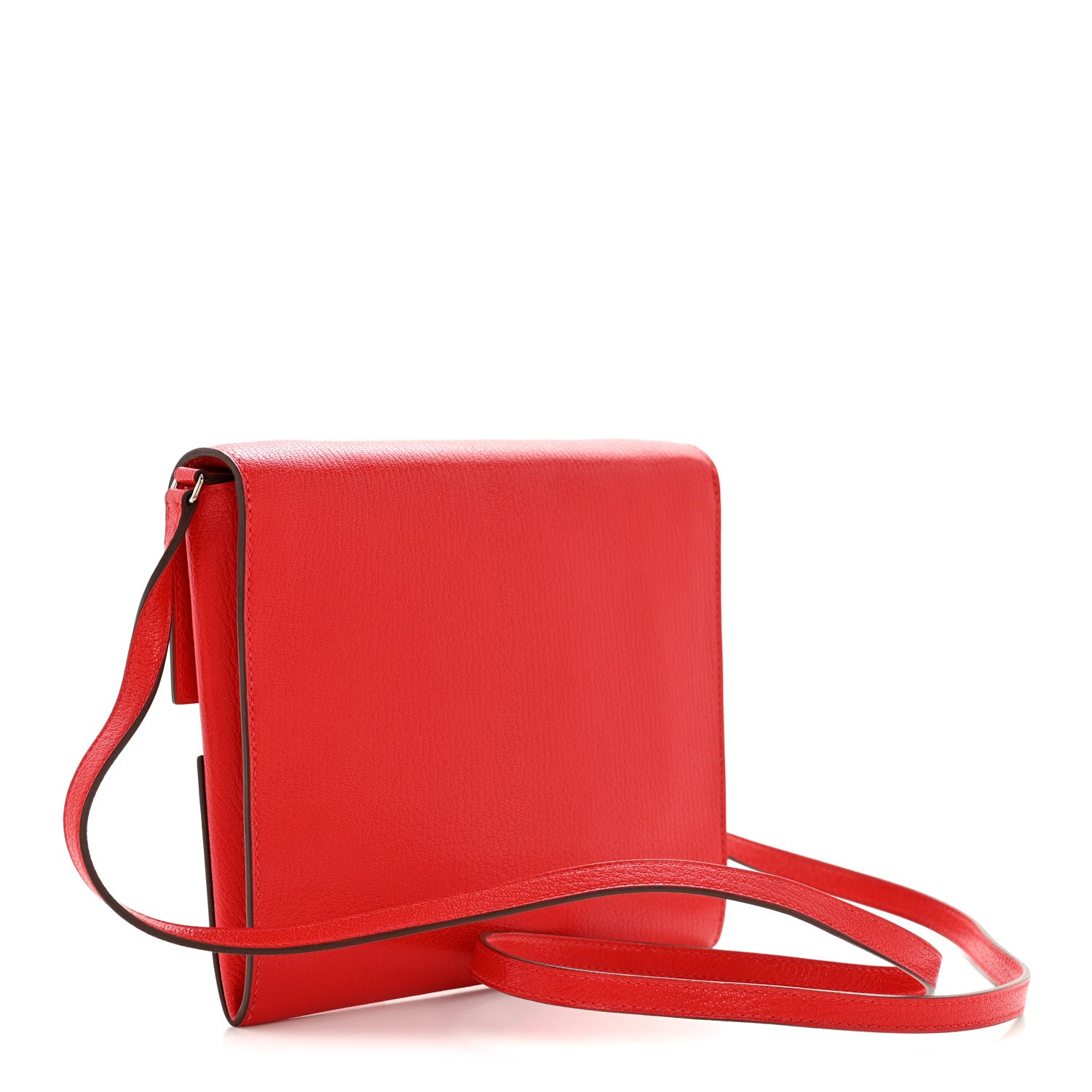Hermes Chevre Mysore Cinhetic To Go Wallet Rouge De Coeur 3 of 12