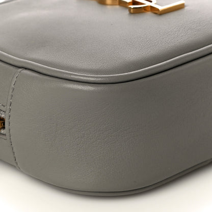 Saint Laurent Nappa Monogram Blogger Bag Oyster Grey 9 of 10