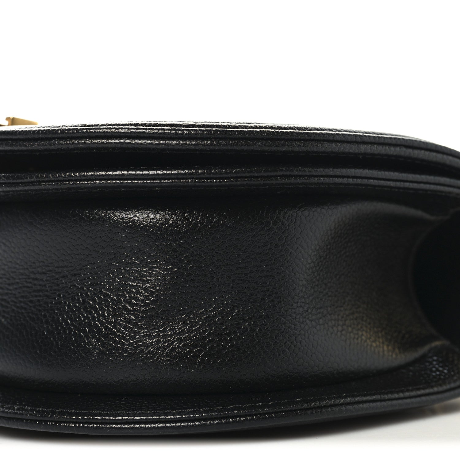 Chanel Caviar Quilted Small Boy Messenger Bag Black 10 of 11