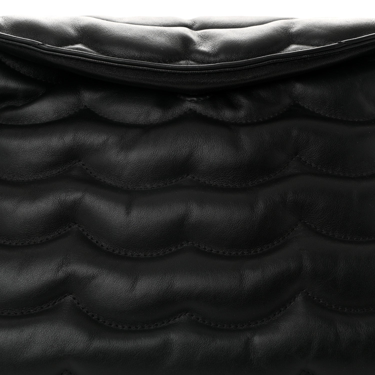 Chloe Quilted Calfskin Juana Shoulder Bag Black 8 of 10