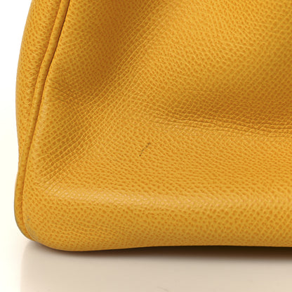 Hermes Epsom Birkin 35 Jaune 17 of 17
