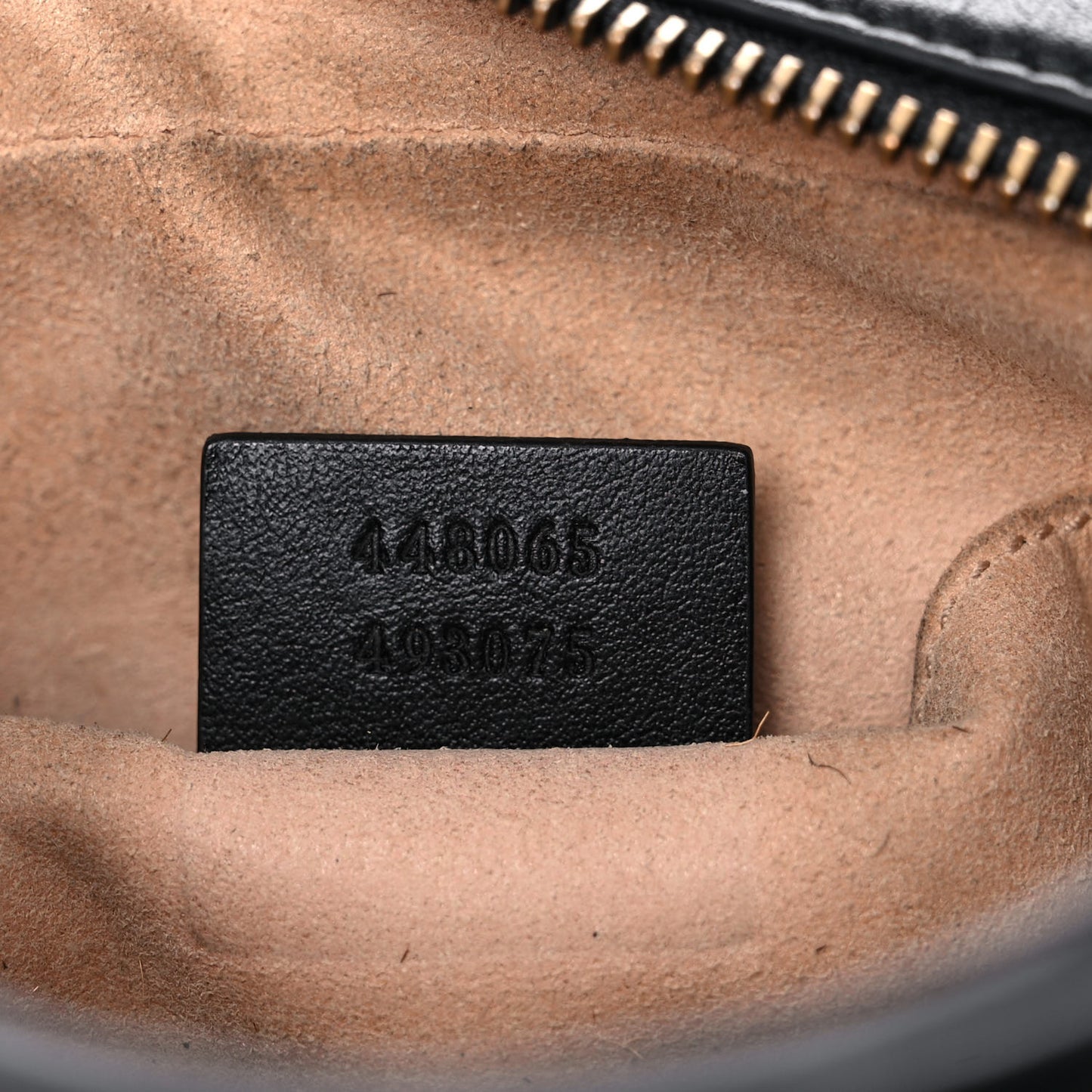Calfskin Matelasse Mini GG Marmont Chain Shoulder Bag Black