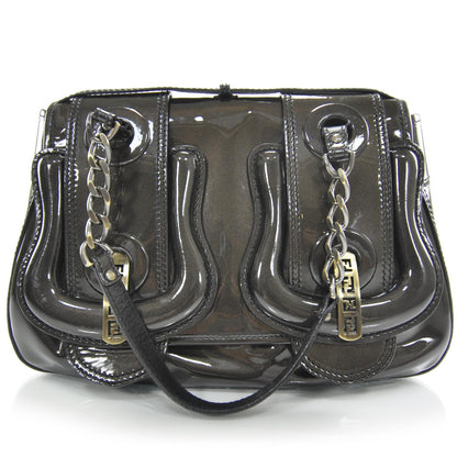 Fendi Patent B Bag Bronze 1 of 9