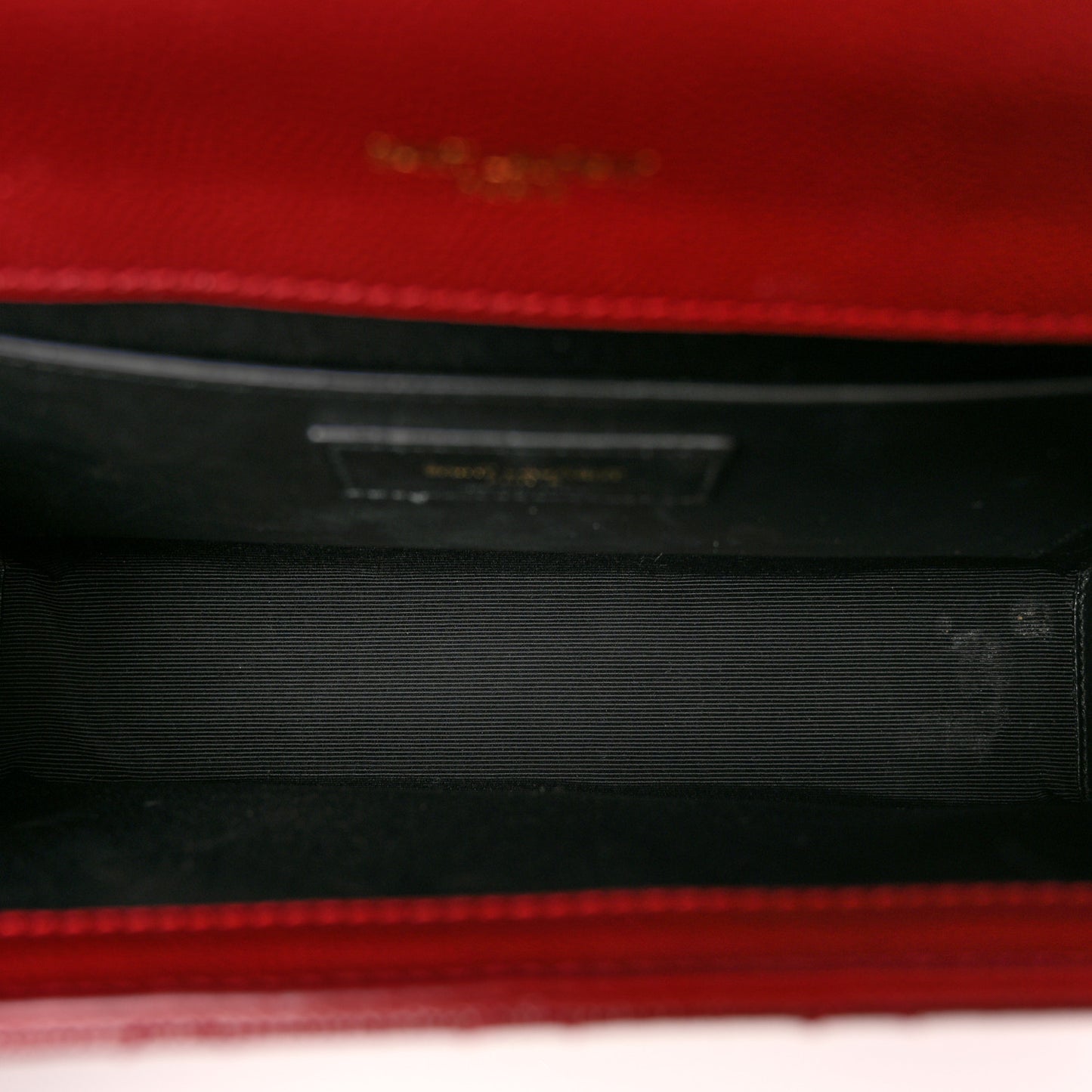 Grain De Poudre Textured Mixed Matelasse Triquilt Medium Monogram Satchel Oxblood