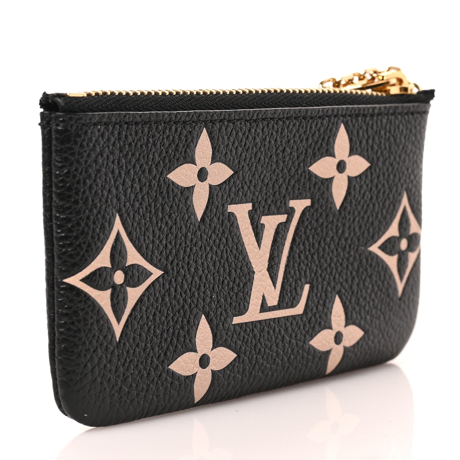 Louis Vuitton Empreinte Monogram Giant Key Pouch Black Beige 3 of 6