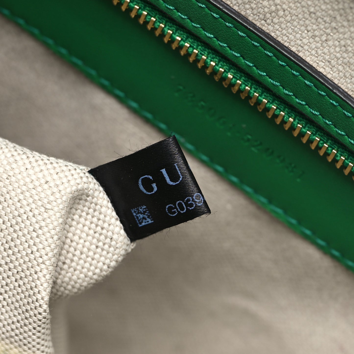 Calfskin GG Matelasse Tote Bag Bright Green