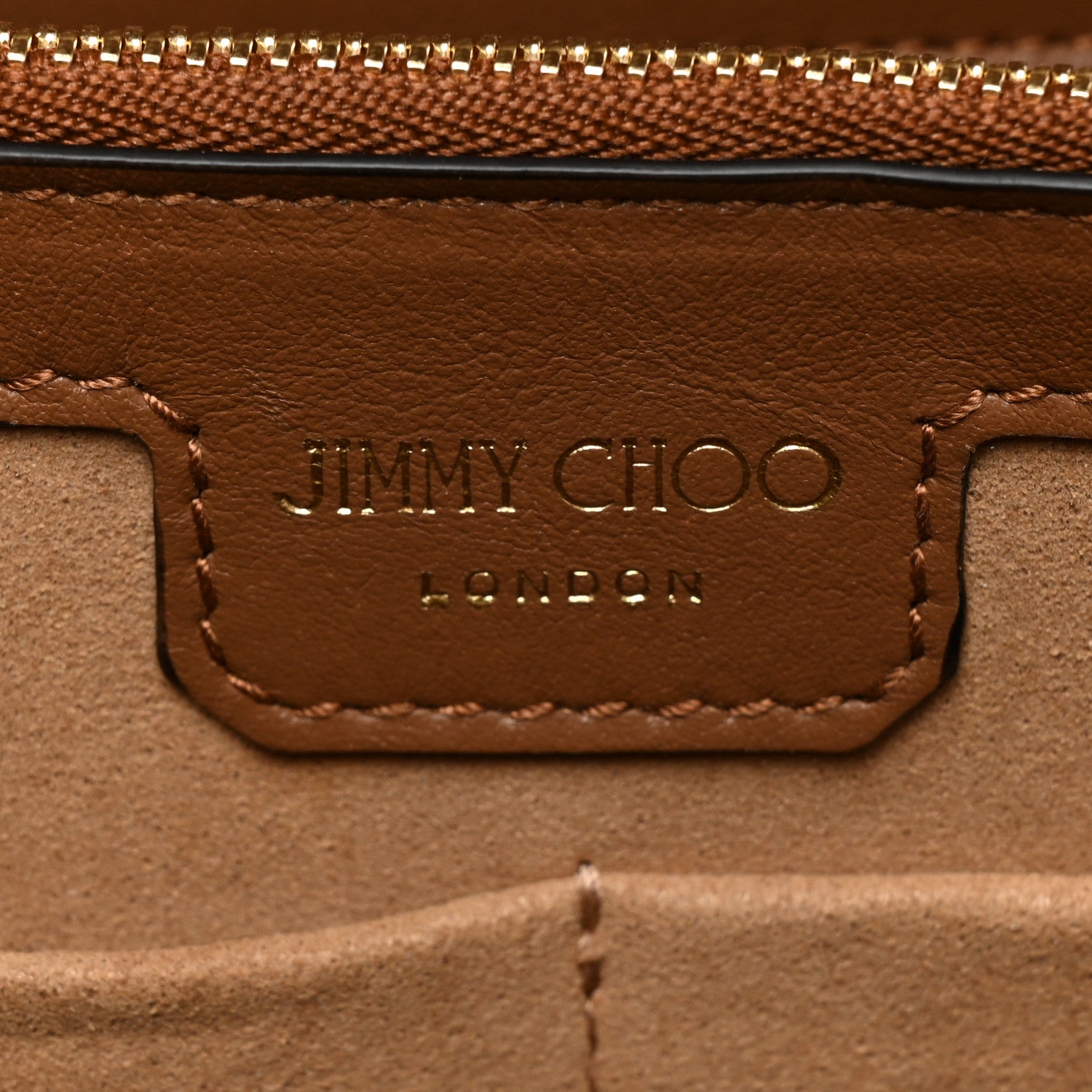 Jimmy Choo Calfskin Medium Varenne Top Handle Satchel Tan 8 of 12