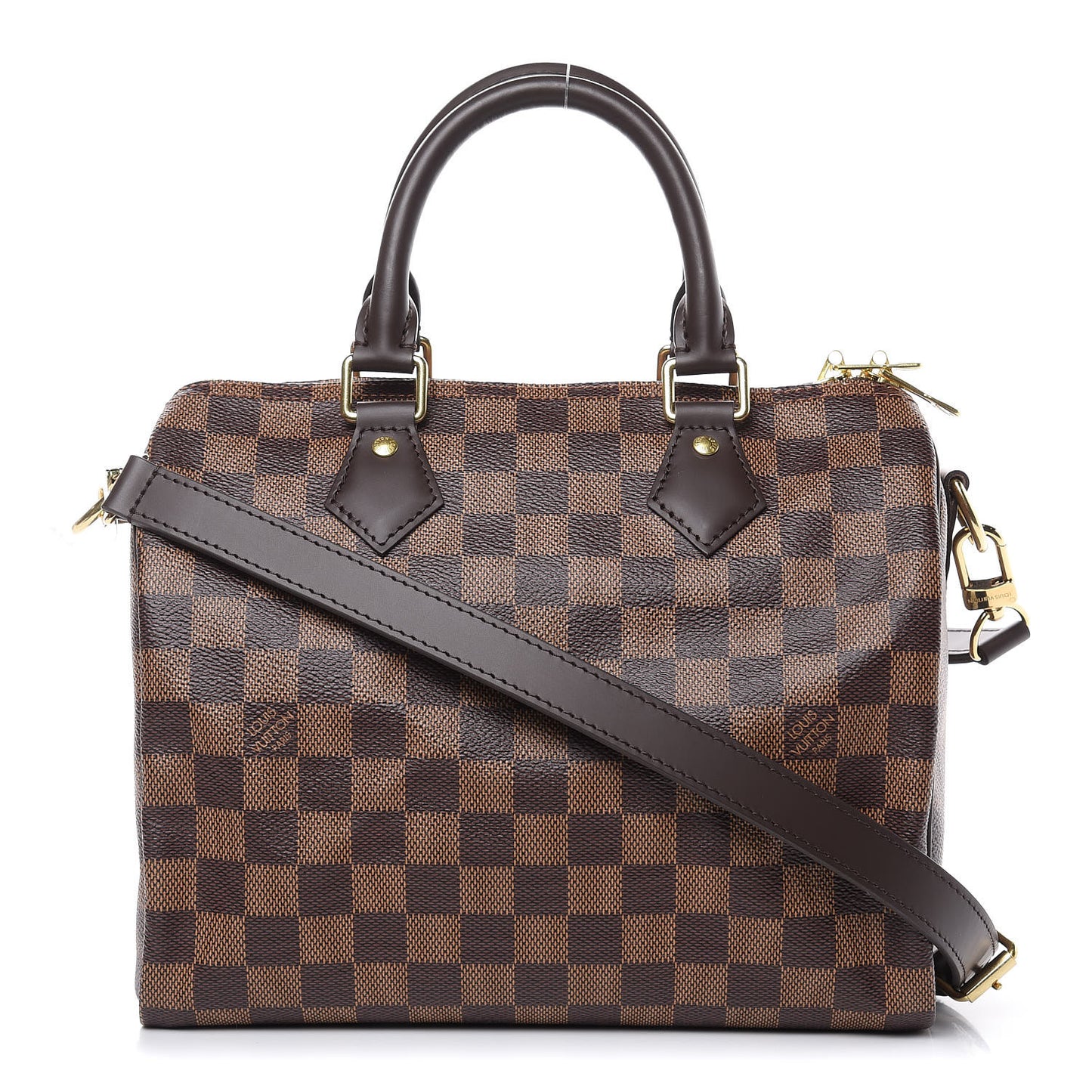 Damier Ebene Speedy Bandouliere 25