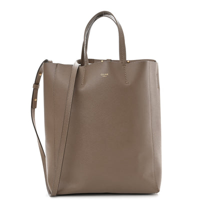 Celine Grained Calfskin Small Vertical Cabas Beige 1 of 10