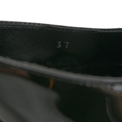 Prada Vernice Metal Pumps 37 Black 9 of 12