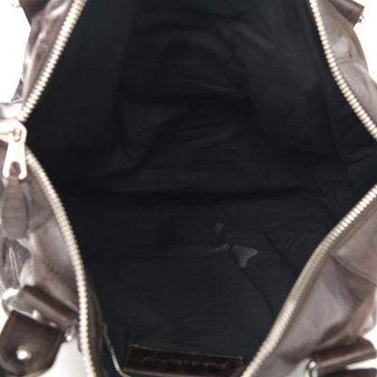 Balenciaga Agneau Giant 21 Silver Hardware Work Charbon 5 of 13