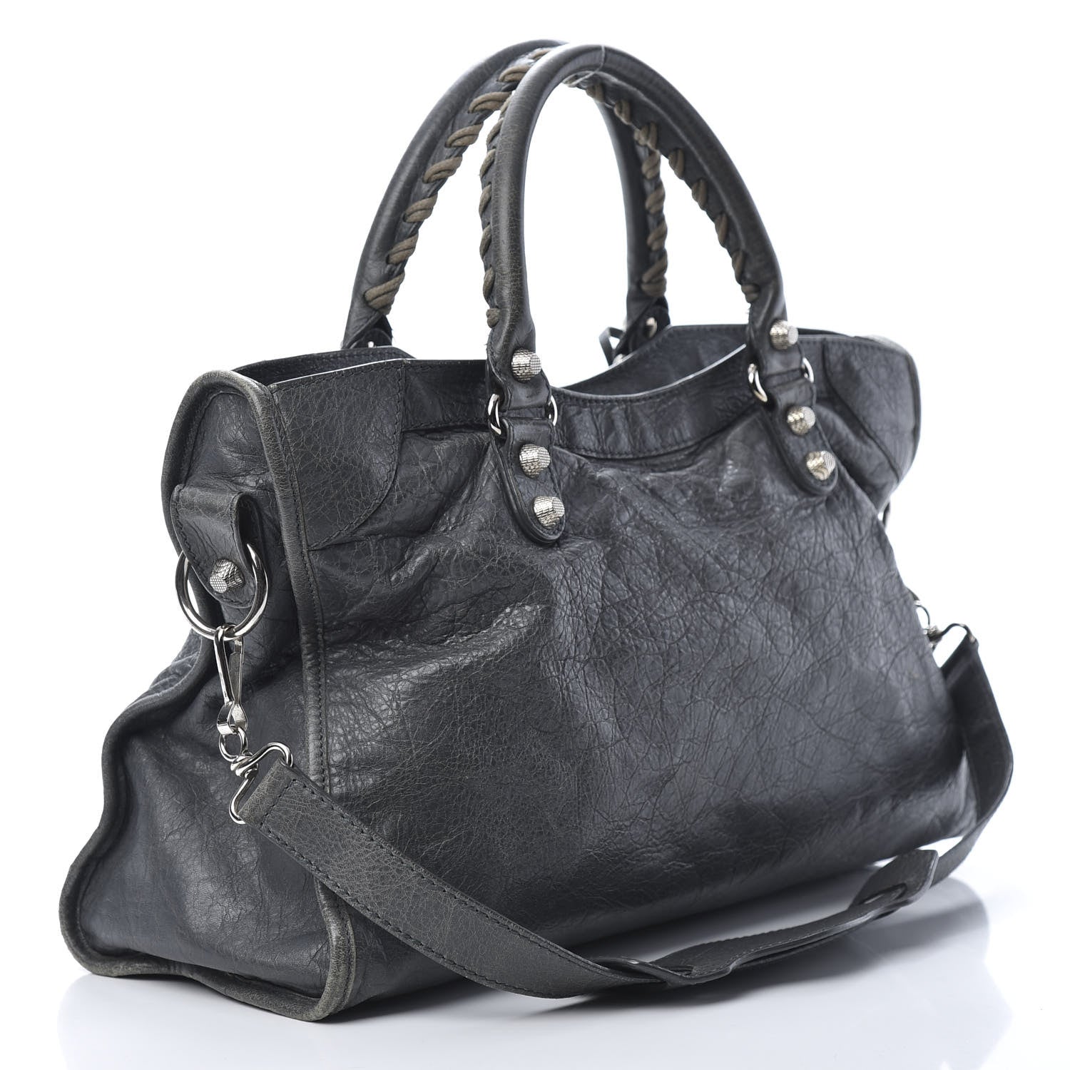 Balenciaga Agneau Giant 12 Silver Hardware Gris Tarmac 3 of 17