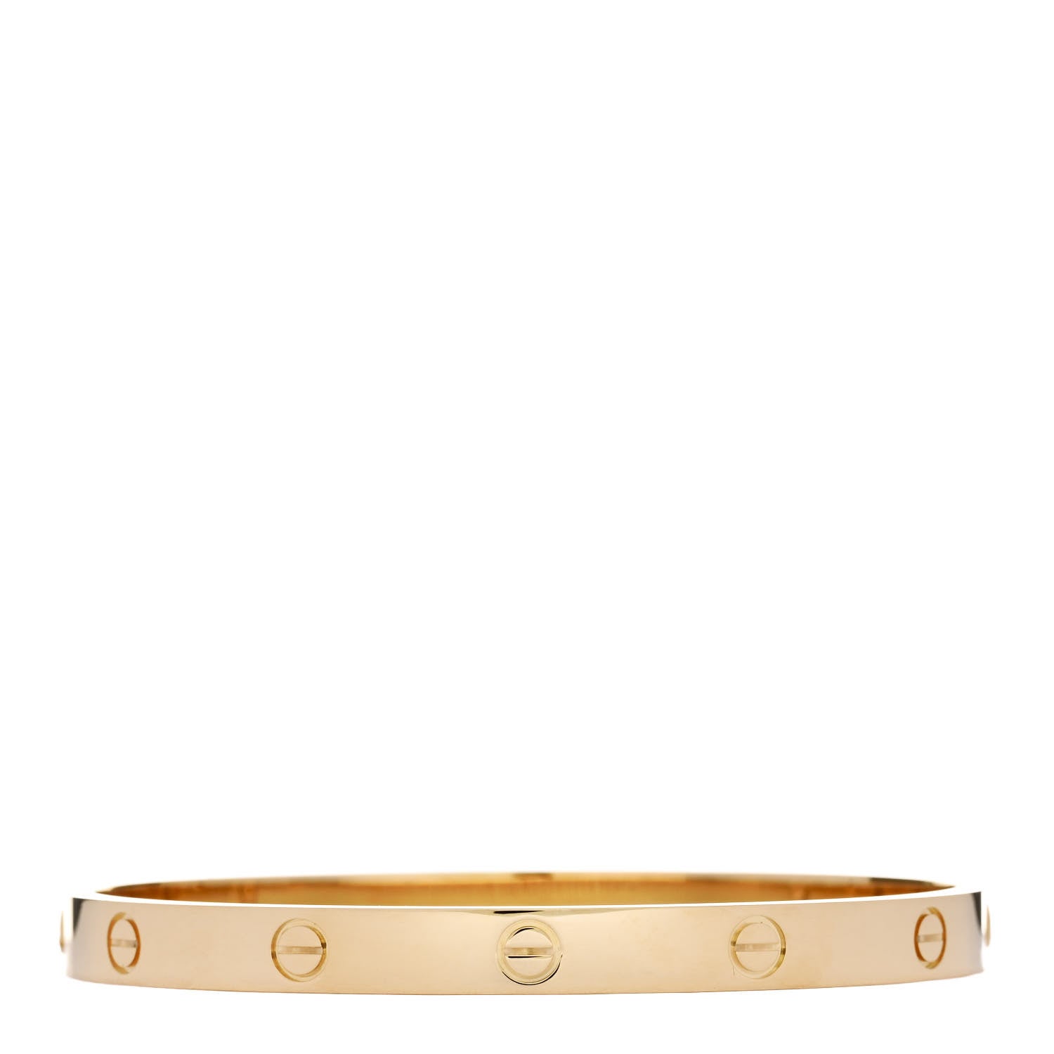 Cartier 18K Yellow Gold LOVE Bracelet 19 2 of 9