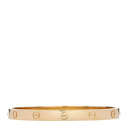 Cartier 18K Yellow Gold LOVE Bracelet 19 2 of 9