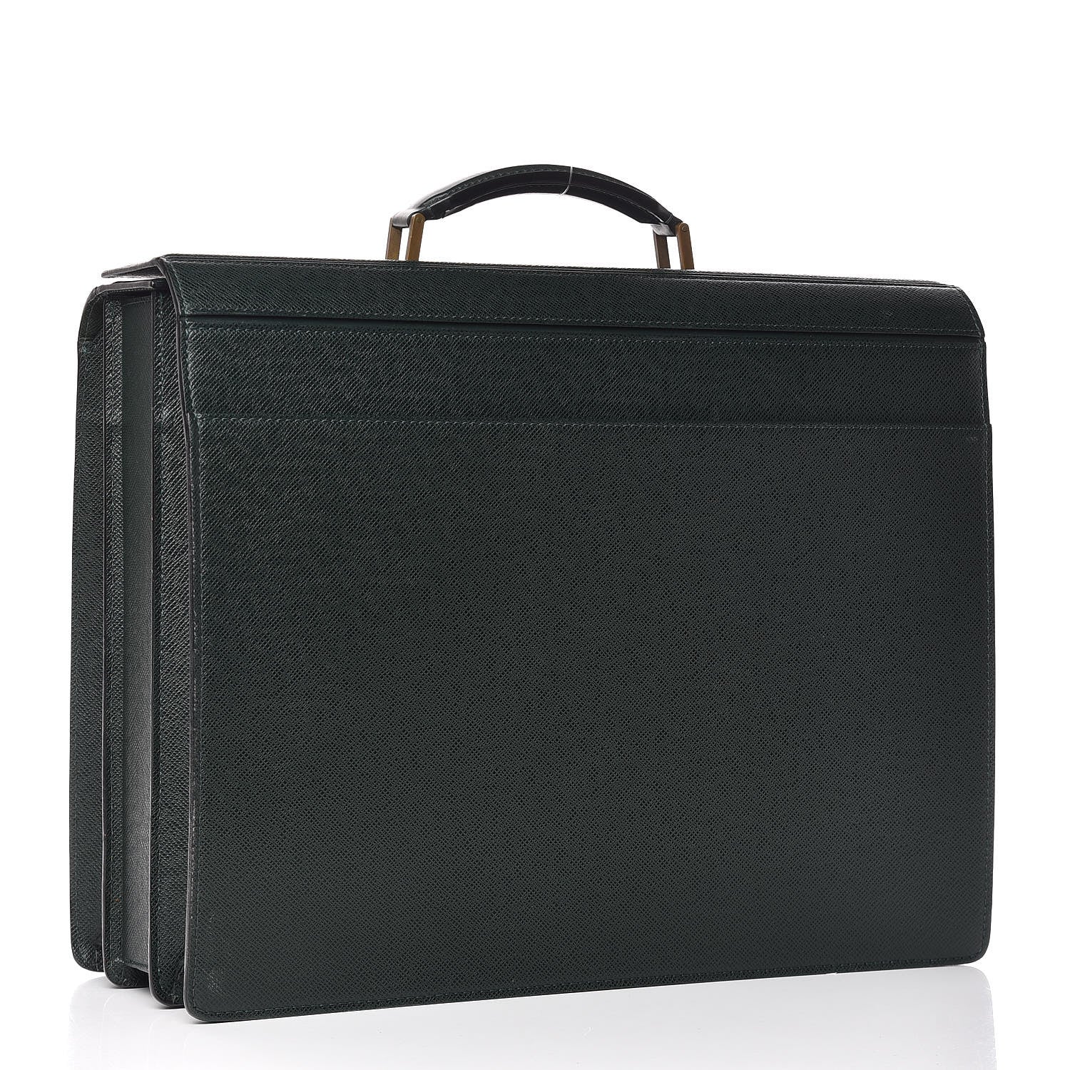 Louis Vuitton Taiga Briefcase Pilot Case Oural Epicea 3 of 12