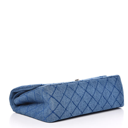 Chanel Denim Quilted 2.55 Reissue 226 Flap Blue 4 of 10