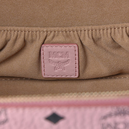 MCM Visetos Vanity Case Soft Pink 6 of 9