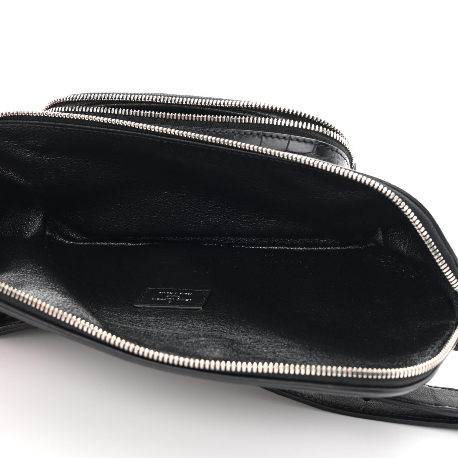 Louis Vuitton Monogram Crocodile Bumbag Black 5 of 11