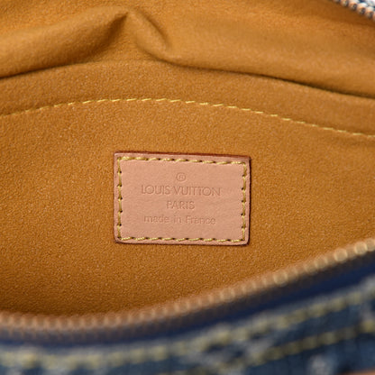Louis Vuitton Monogram Denim Neo Speedy Blue 7 of 19