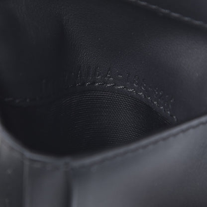 Fendi Vitello Grace FF 1974 Embossed Bi-fold Wallet Black 7 of 8