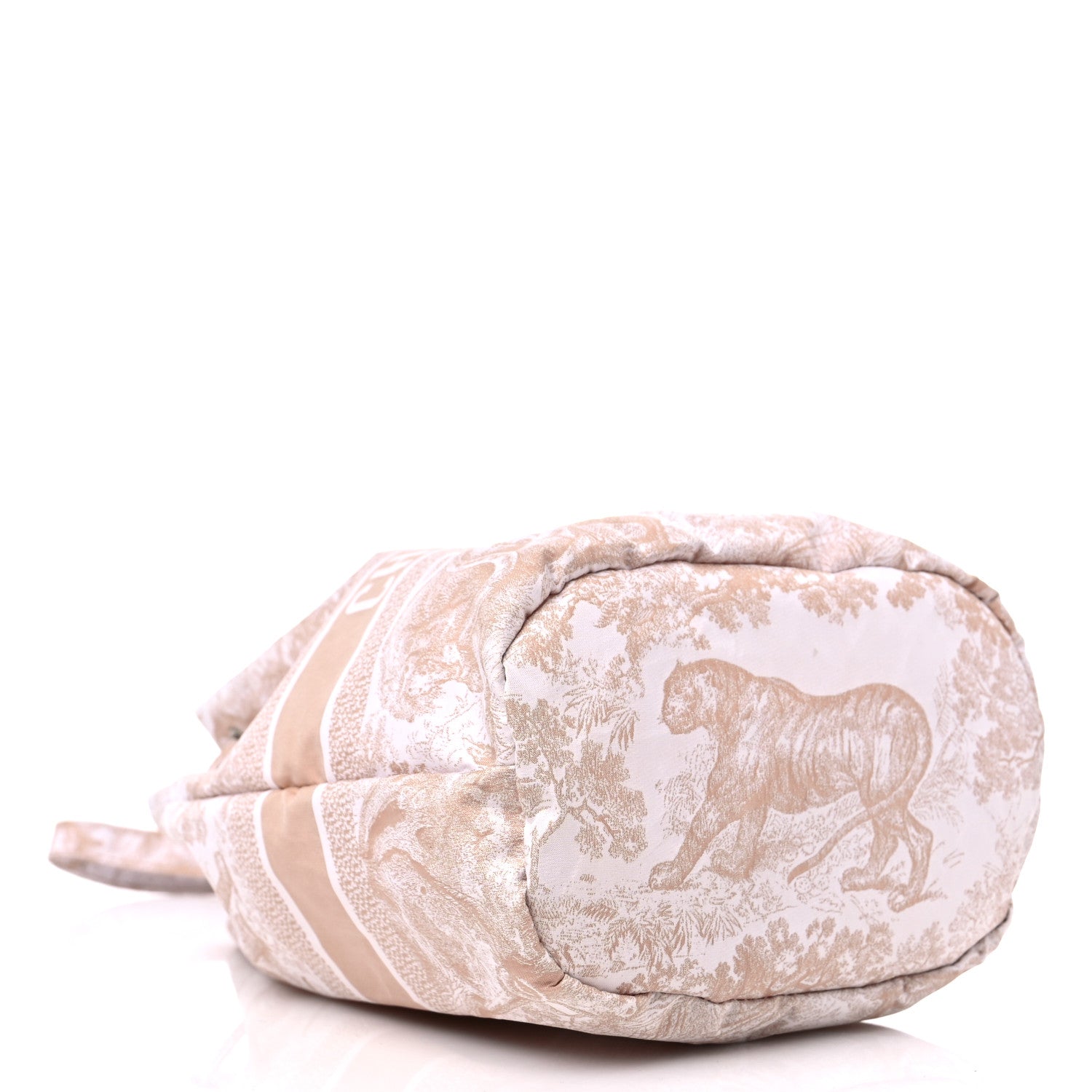 Christian Dior Technical Fabric Embroidered Toile De Jouy Sauvage DiorTravel Pouch Rose 4 of 9