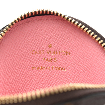 Louis Vuitton Monogram 2020 Christmas Animation Swing Ride Round Coin Purse Pink Poppy 6 of 8